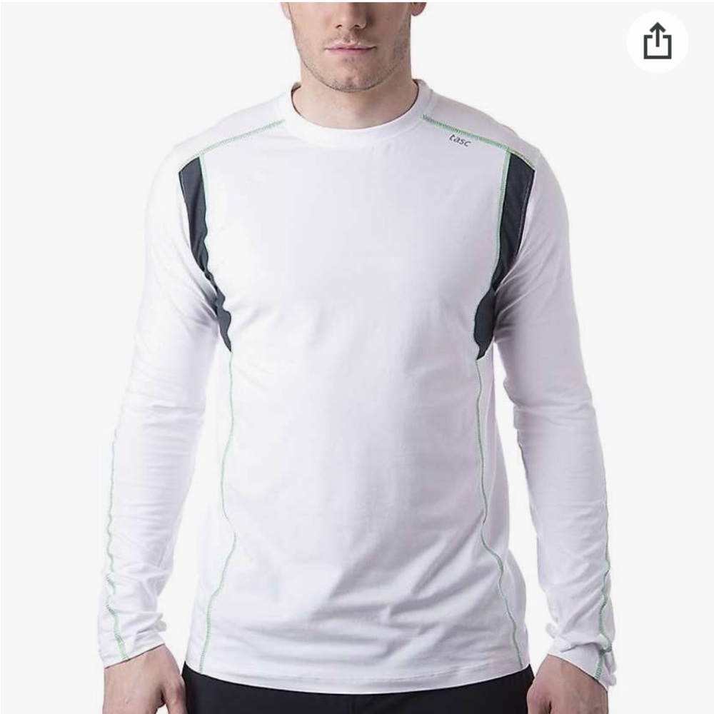 Tasc Performance Charge Long Sleeve Fitness Shirt Size Small